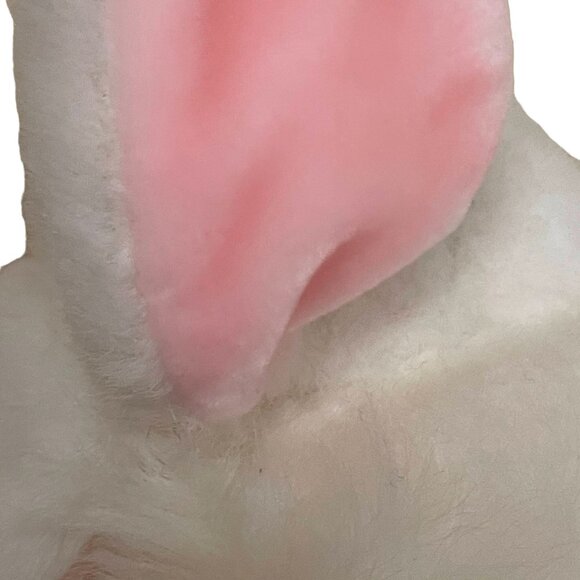 White Fluffy Bunny Plush Toy By Charisma Playful Plush Soft Cuddly Stuffed Anima - Picture 8 of 8